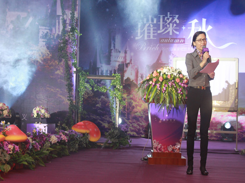 莎鯊家紡2012秋冬新品發布會璀璨召開