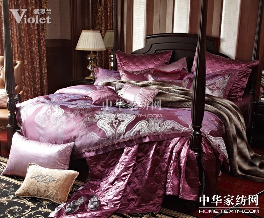 紫羅蘭秋冬床品:任思念無限蔓延