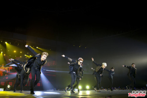 SuperJunior首爾開唱上演視聽盛宴