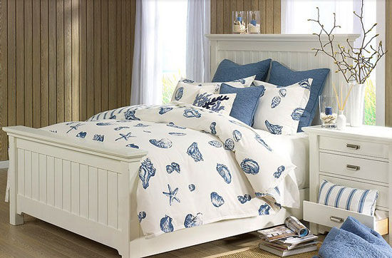 平價玩轉海洋風床品四件套力薦