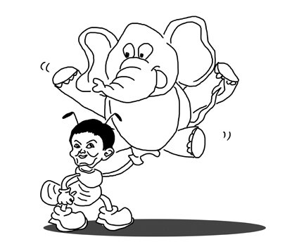 馬云:“螞蟻”可以成為“大象”