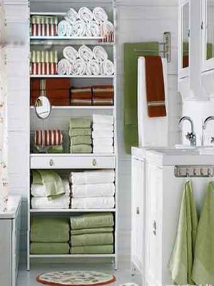 感受身心潔凈小衛(wèi)浴間收納最實用法則