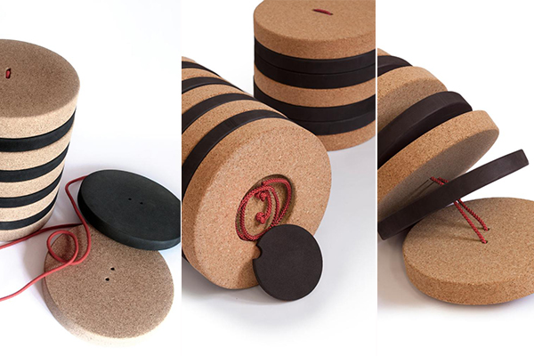 紐扣形狀創(chuàng)意矮凳設(shè)計