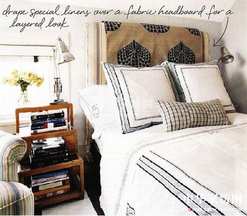 白色主調(diào)淡雅時(shí)尚床品