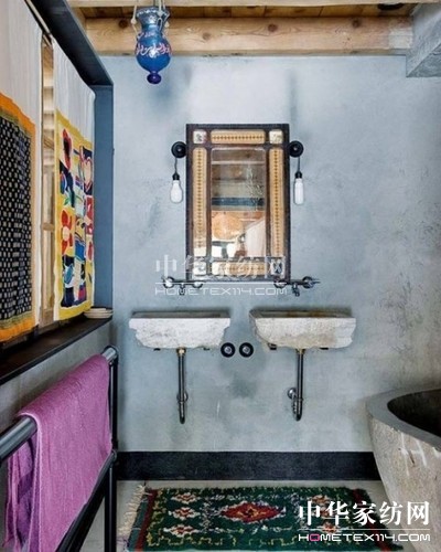 【3】盡享異域風(fēng)情摩洛哥風(fēng)格奢華浴室