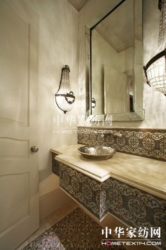 【4】盡享異域風情摩洛哥風格奢華浴室