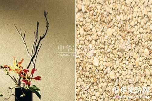 【3】墻紙的選擇在墻面上作畫