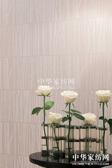 【4】墻紙的選擇在墻面上作畫