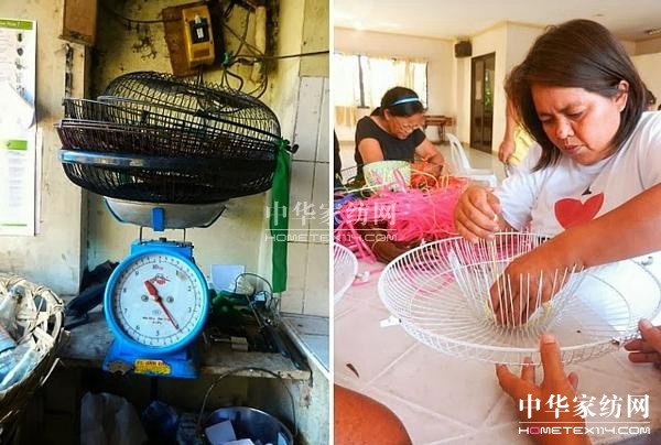 【1】廢舊電風扇別浪費創(chuàng)意改造家居用品