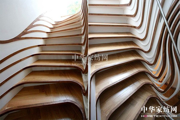 【1】史上最凌亂而狂放的曲線樓梯