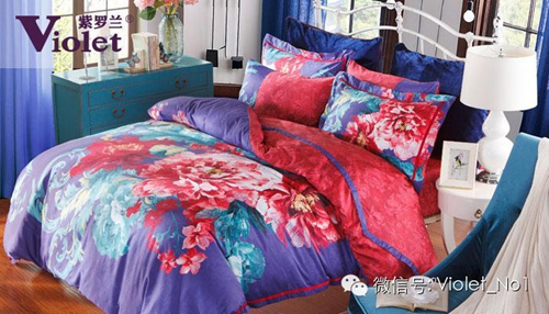 紫羅蘭家紡創意床品帶你好夢一起飛