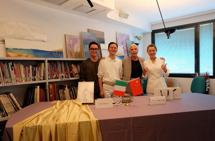 喜訊|PaolaMaltese簽約“博洋家紡七星”首席設計總監